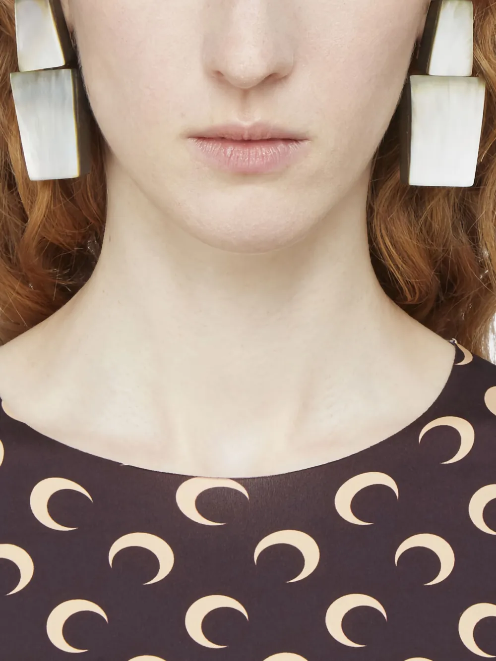 Monies geometric-shape earrings | Image 2