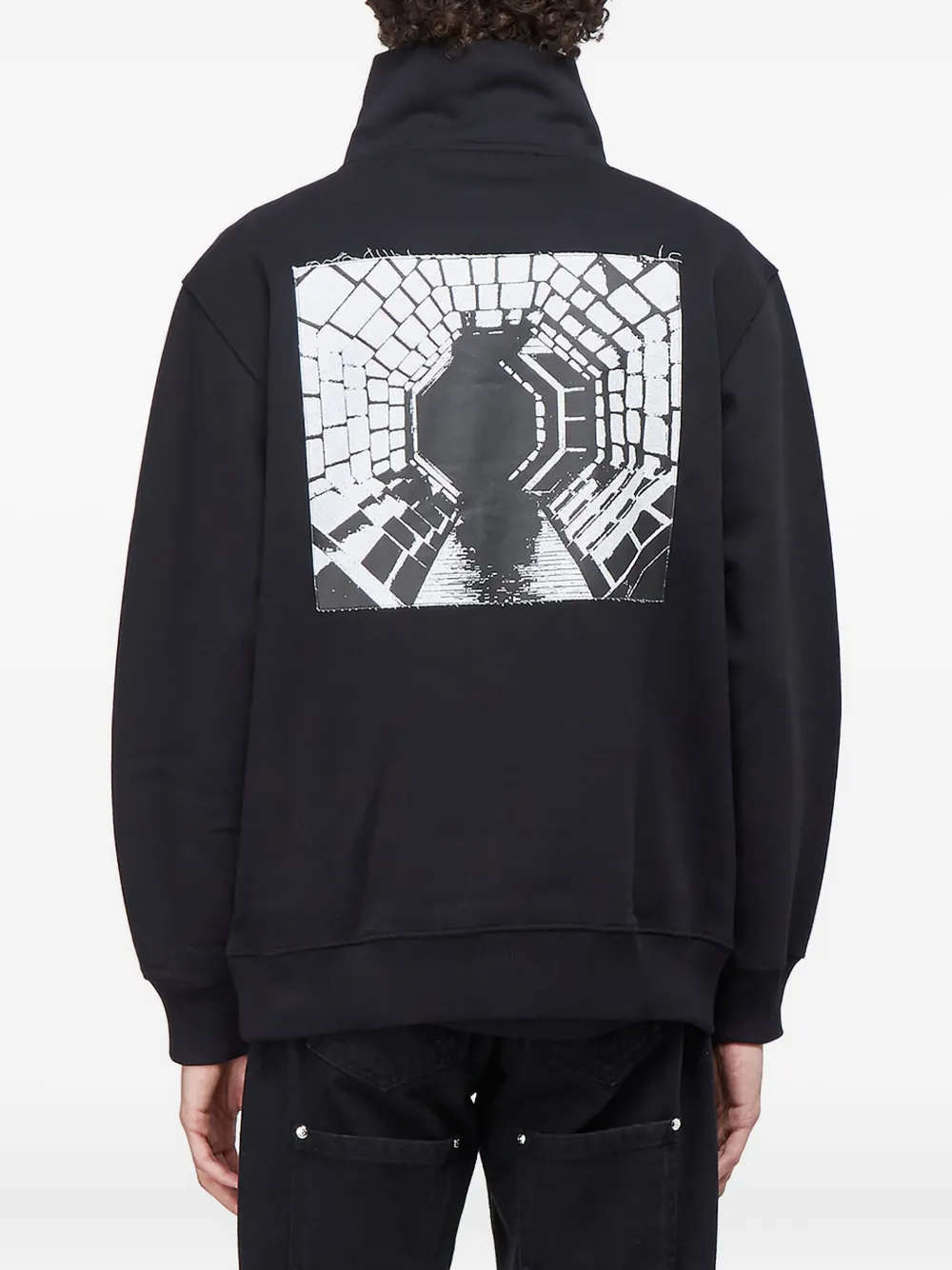 032c 10.10 Tunnel Sweatshirt In Black