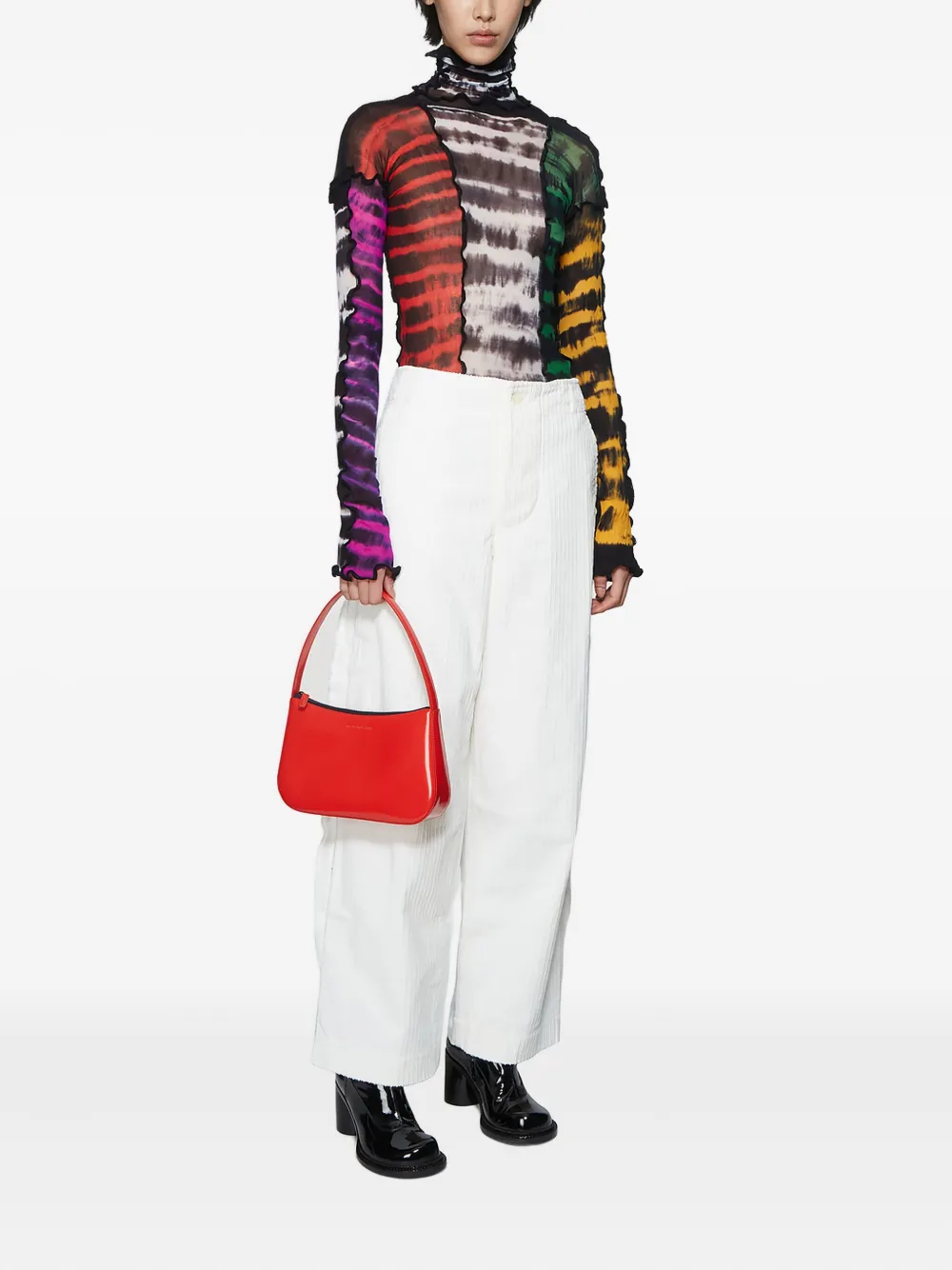 Asai tie-dye ruffled top | Blouses | Image 2