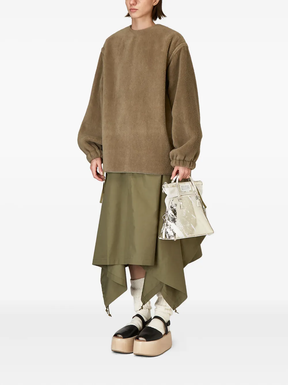 Hyke drawstring-cuff wool top | Sweaters | Image 2
