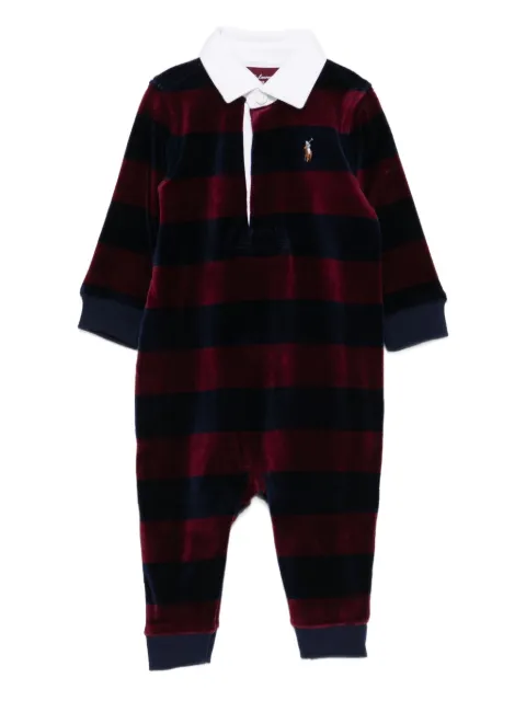 POLO RALPH LAUREN KIDS striped romper