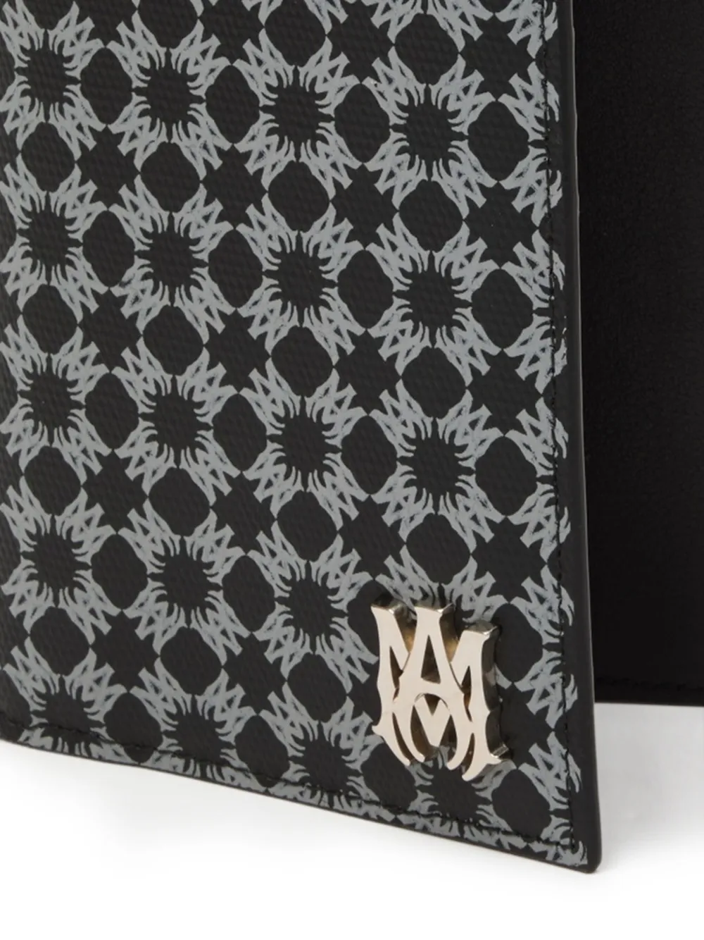 AMIRI monogram pattern leather passport holder | Image 2