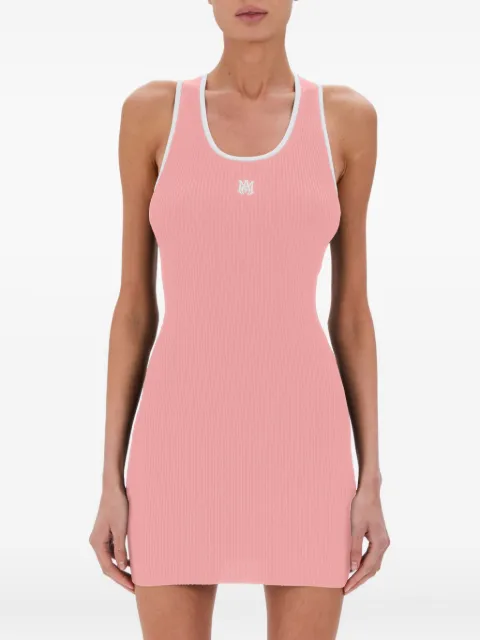 AMIRI MA ribbed mini dress