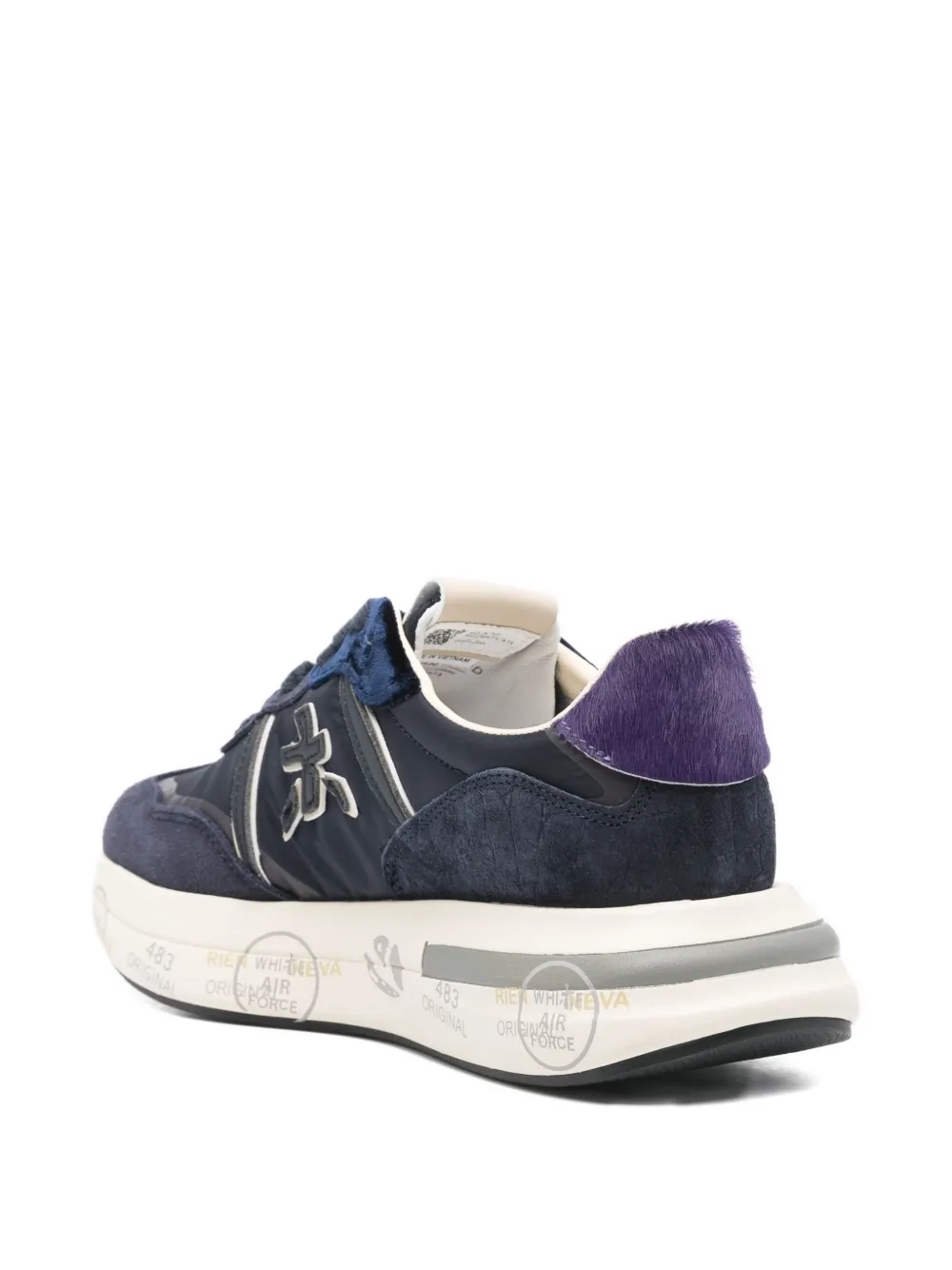 Premiata Cassie Sneakers In Blue