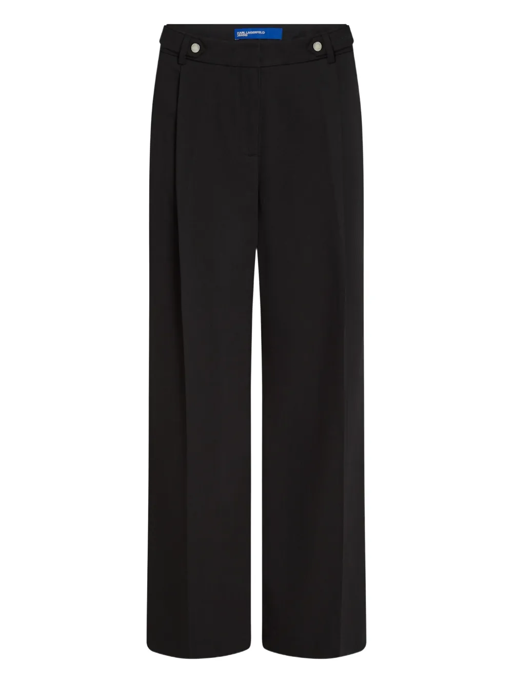 Karl Lagerfeld Jeans Hose mit weitem Bein | Schwarz | Image 1