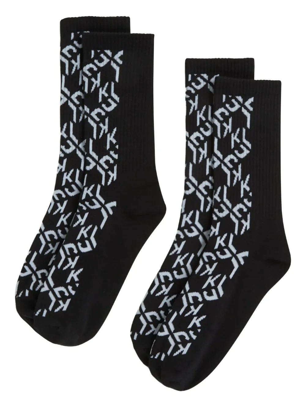 Karl Lagerfeld Jeans monogram-pattern socks | Image 2