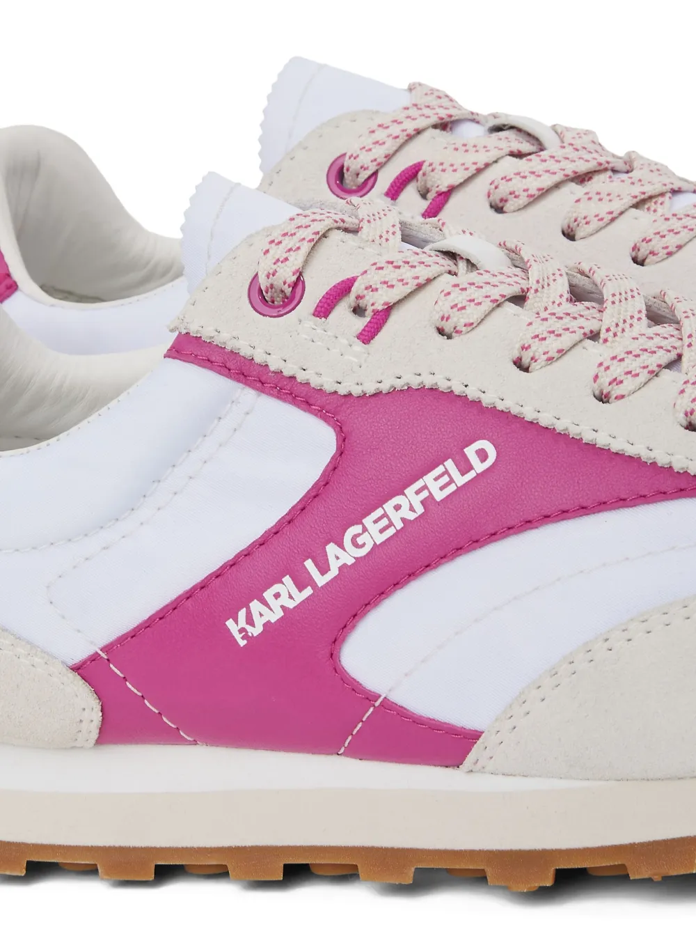 Karl Lagerfeld Sonar sneakers met logo Wit
