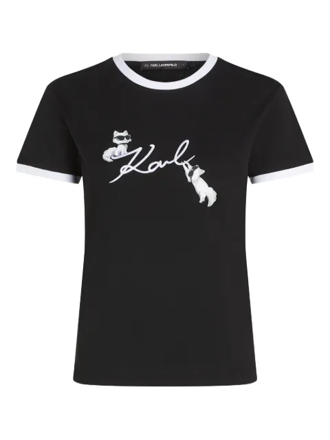 Karl Lagerfeld playera Ikon Choupette Signature