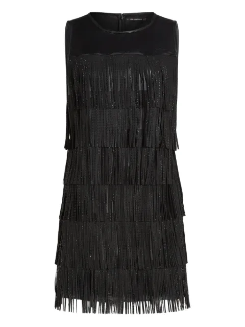 Karl Lagerfeld fringe mini dress