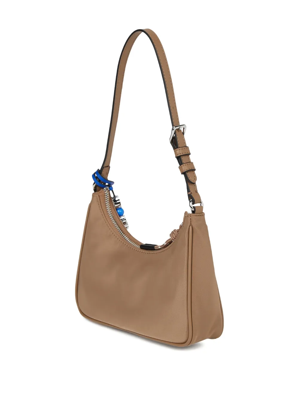 Karl Lagerfeld Schoudertas met logoplakkaat Beige