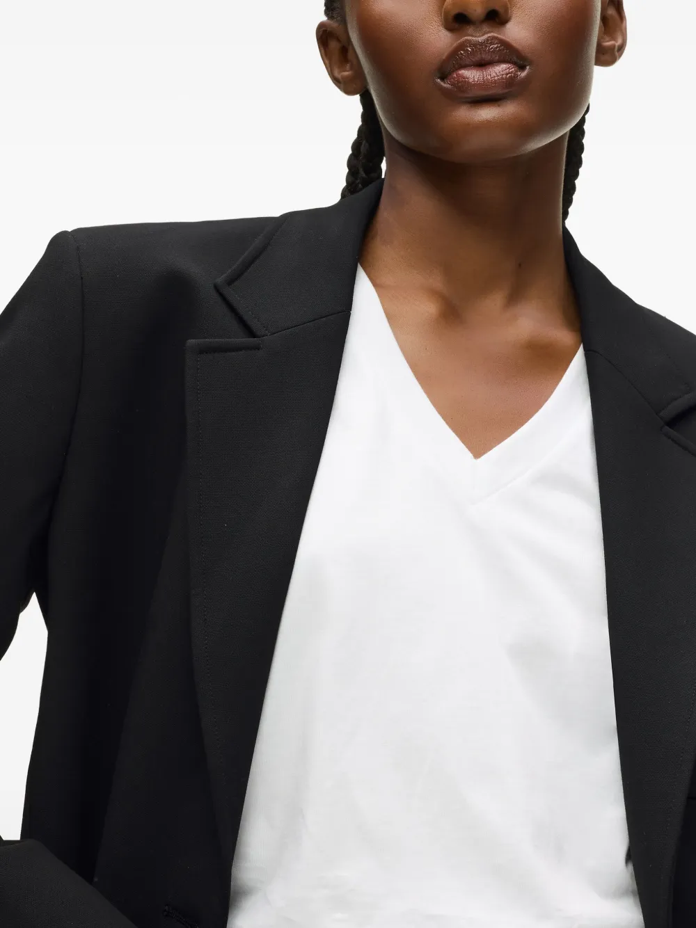 Karl Lagerfeld Ikon blazer met capuchon Zwart