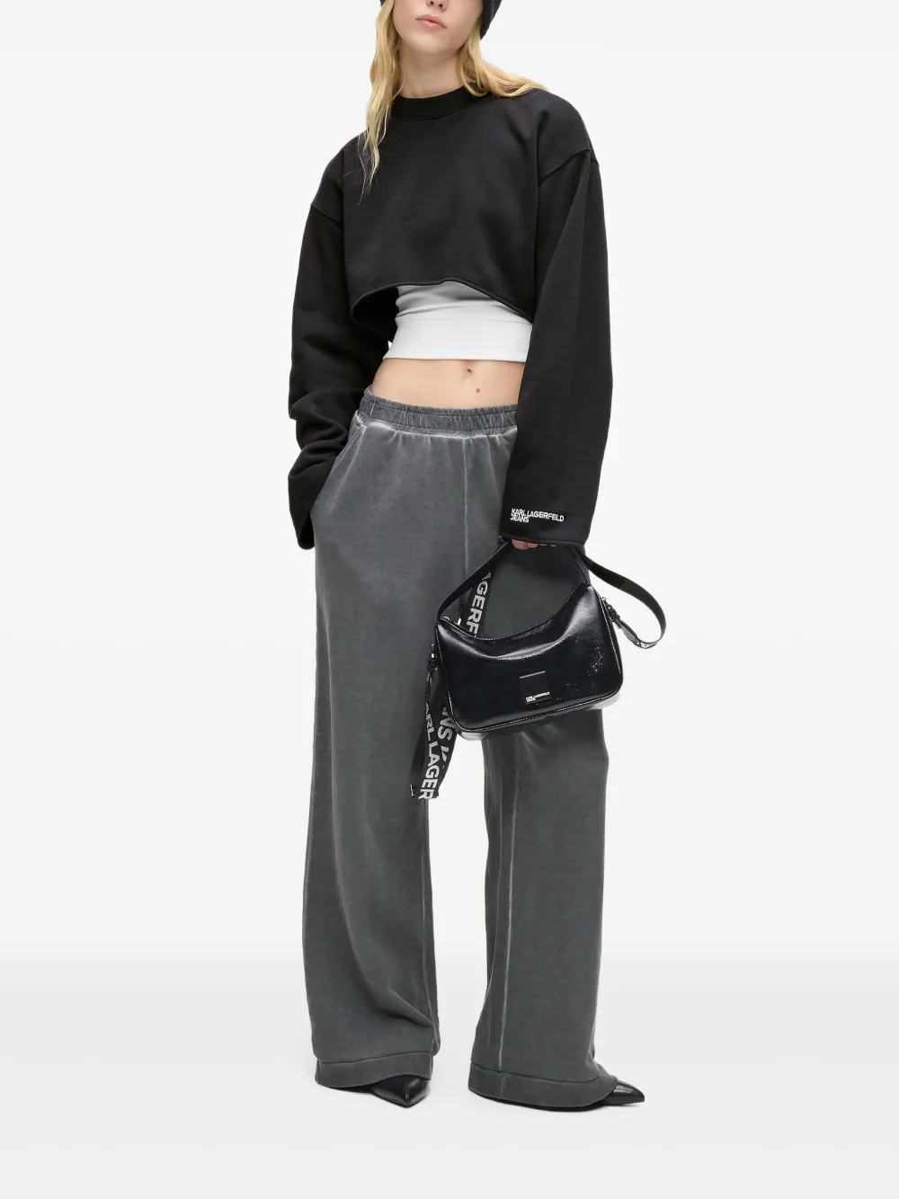 Karl Lagerfeld Jeans sweat à design superposé | Sweats | Image 2
