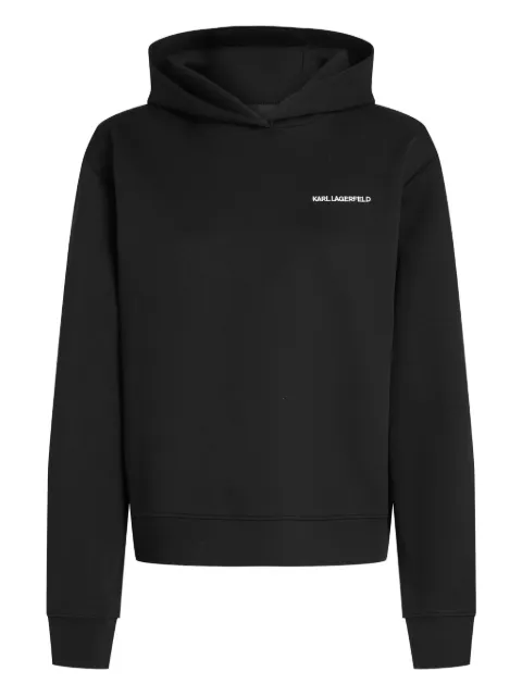 Karl Lagerfeld — hooded long-sleeves sweater