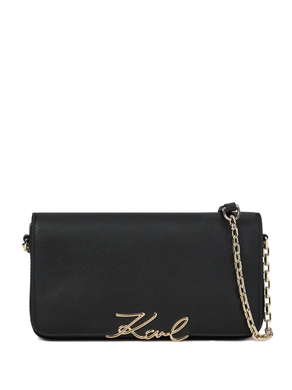 Karl Lagerfeld Borsa mini con catena - Nero