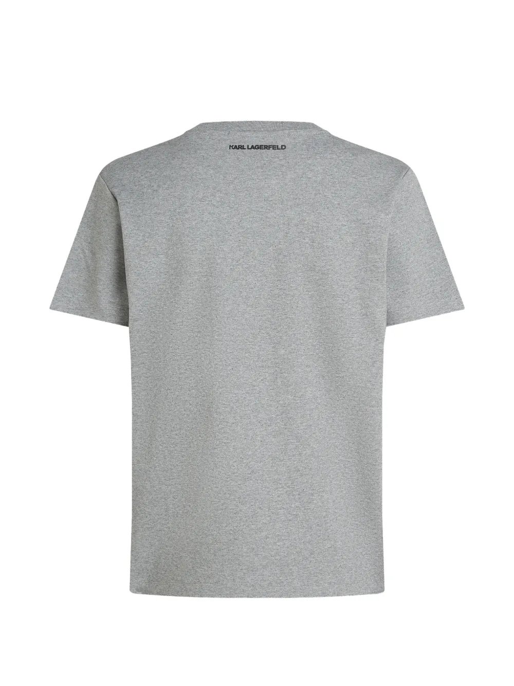Karl Lagerfeld Ikon T-shirt met print Grijs