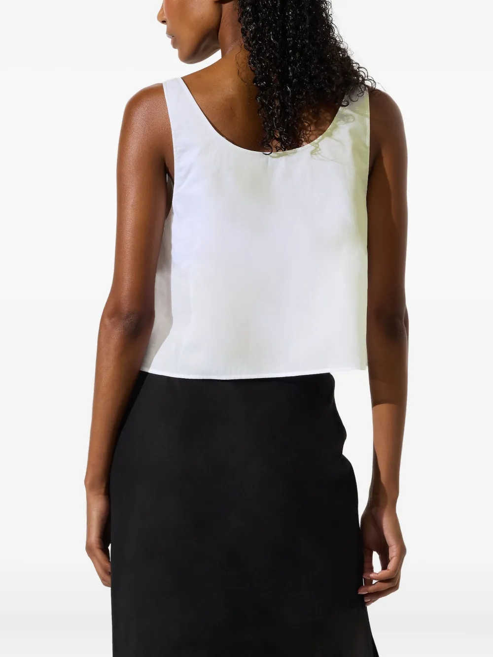 Karl Lagerfeld Katoenen top Wit