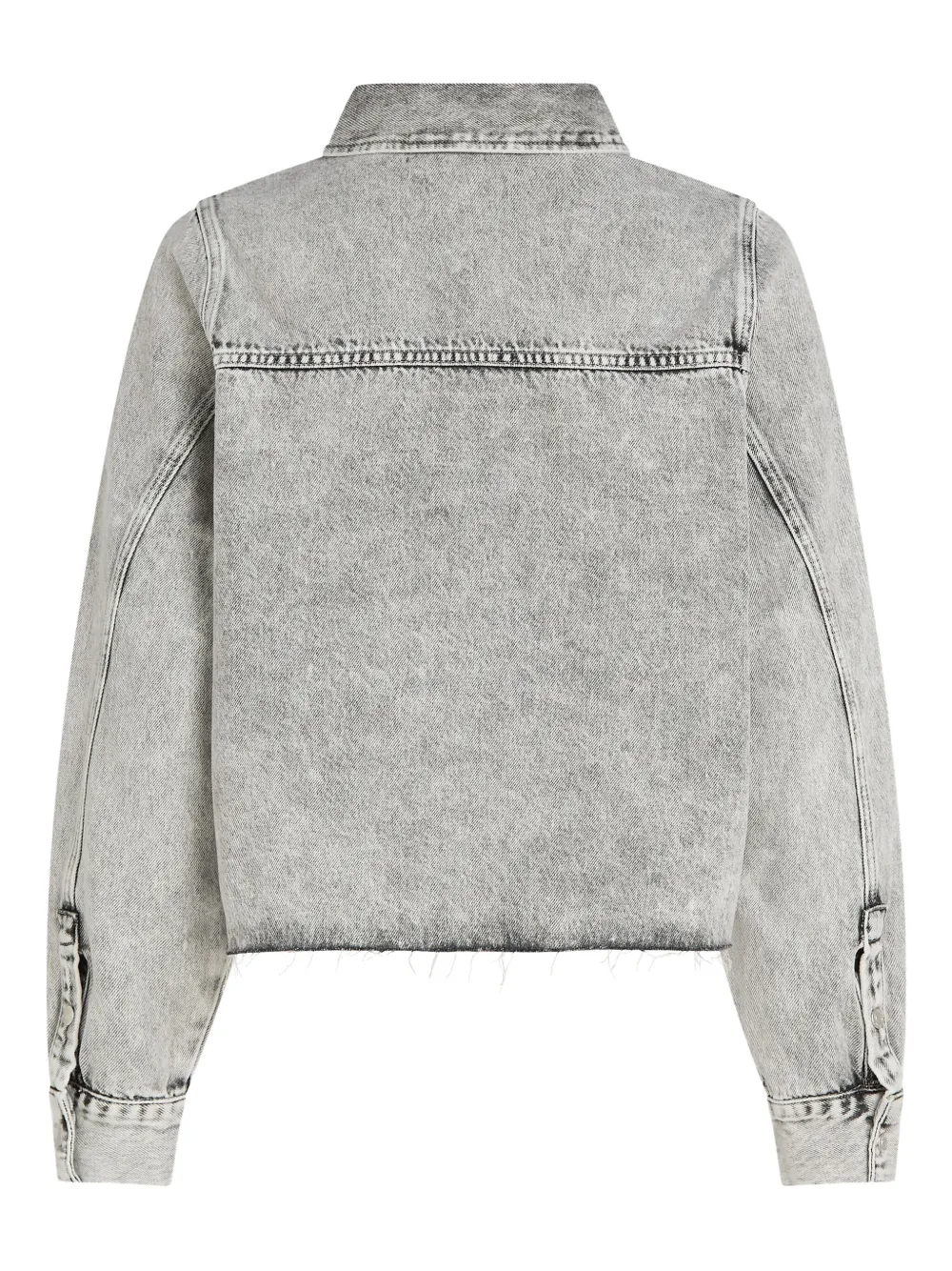 Karl Lagerfeld Jeans Denim blouse Grijs