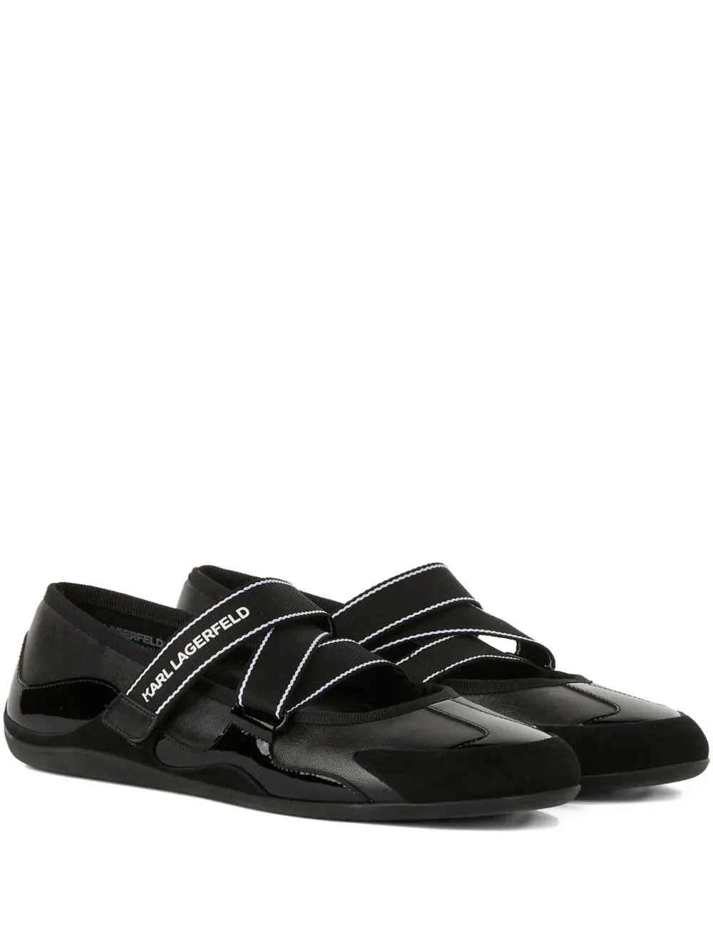 Karl Lagerfeld Jeans Ballerine Altia - Nero