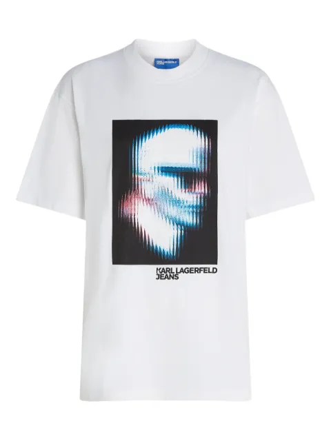 Karl Lagerfeld Jeans logo-print T-shirt
