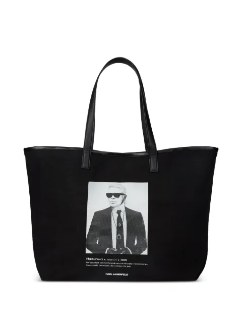 Karl Lagerfeld Karl-print tote bag