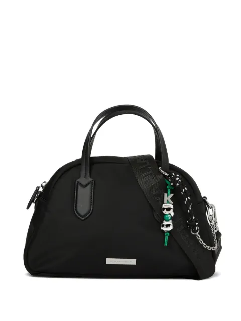Karl Lagerfeld Ikon bowling tote bag 