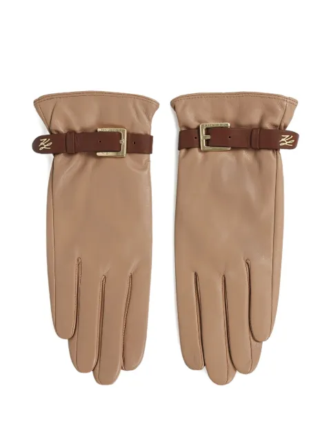 Karl Lagerfeld K/Autograph belt gloves
