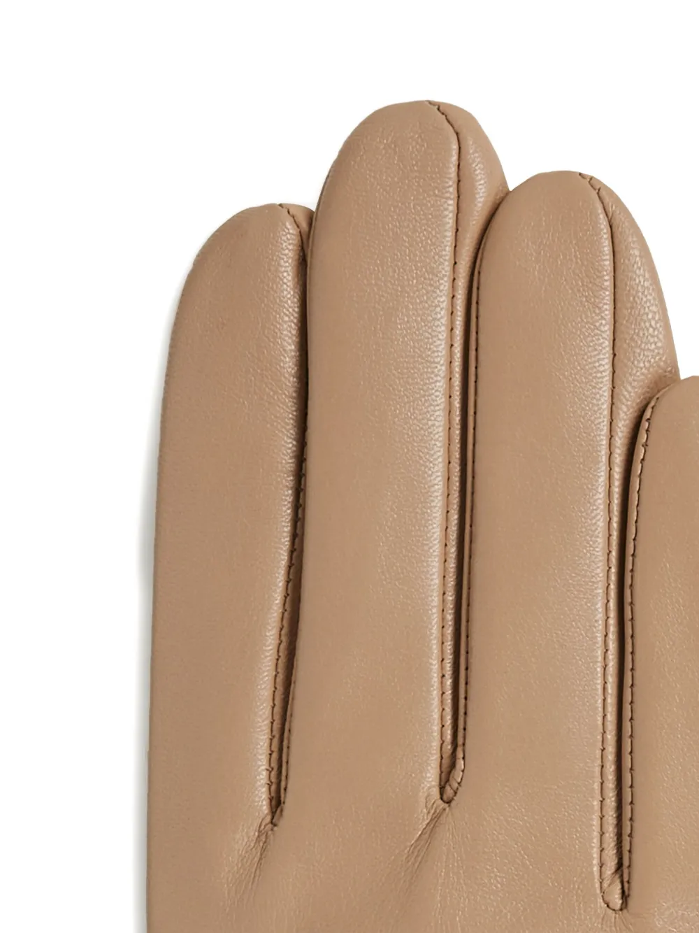 Karl Lagerfeld K Autograph handschoenen met riem Bruin