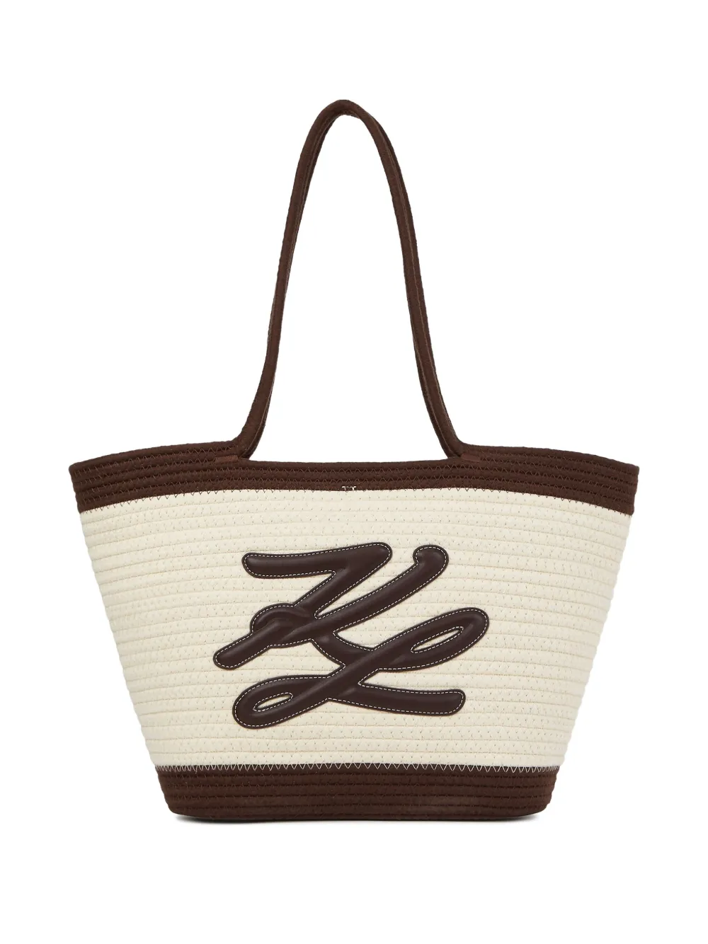 Karl Lagerfeld Borsa tote K/Autograph - Toni neutri