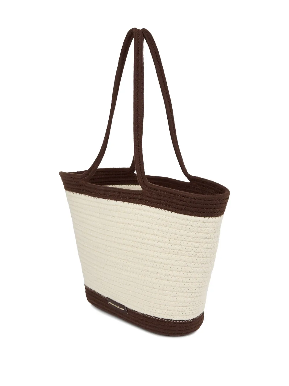 Karl Lagerfeld K Autograph shopper Beige