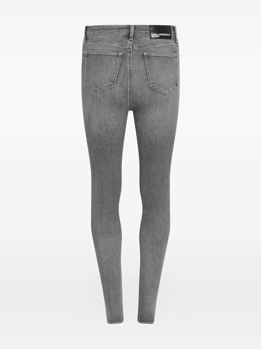 Karl Lagerfeld Jeans High-waist skinny jeans Grijs