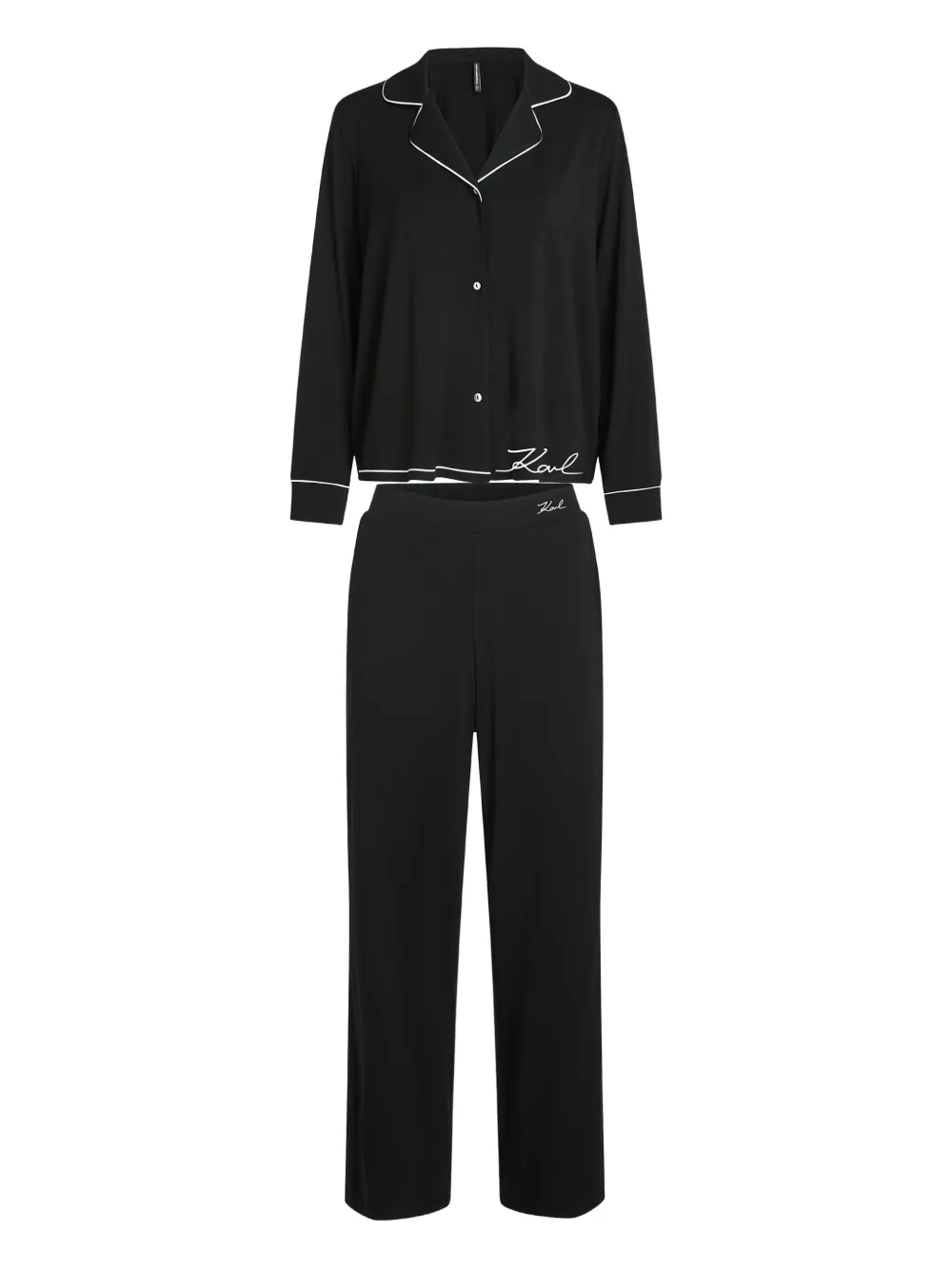 Karl Lagerfeld Signature pajamas | Black | Image 1