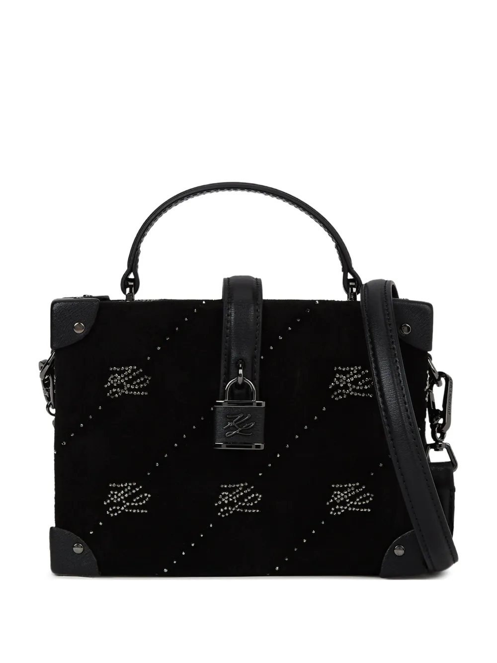 Karl Lagerfeld Borsa K/Autograph con lucchetto - Nero