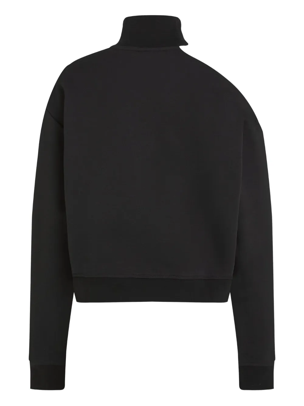 Karl Lagerfeld Jeans Coltrui met uitgesneden details Zwart