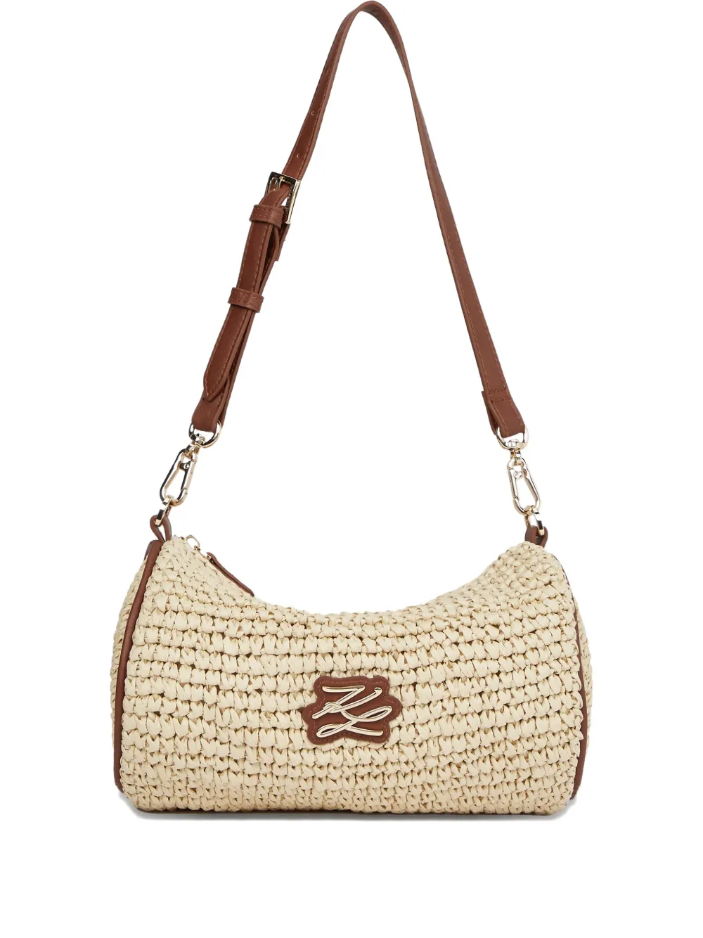 Karl Lagerfeld K/Autograph Schultertasche - Nude