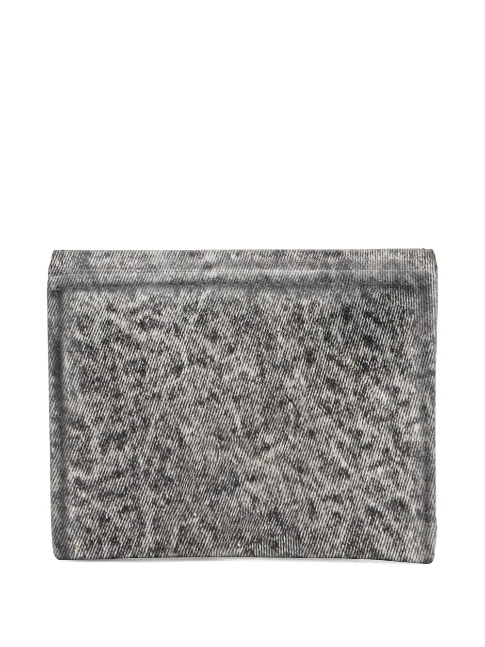 Karl Lagerfeld Jeans Geo portemonnee met logoplakkaat - Zwart