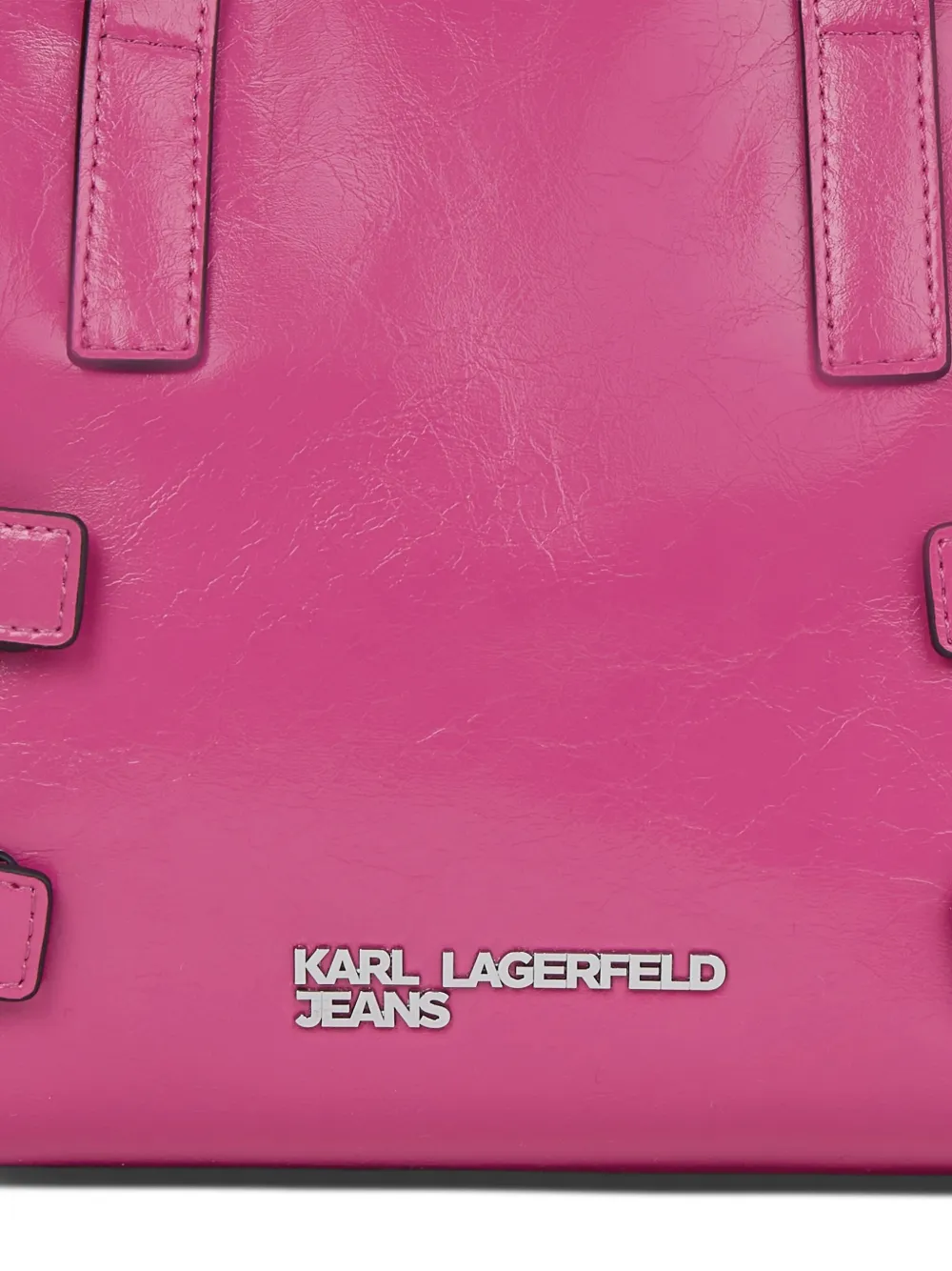 Karl Lagerfeld Jeans Shopper van imitatieleer Roze