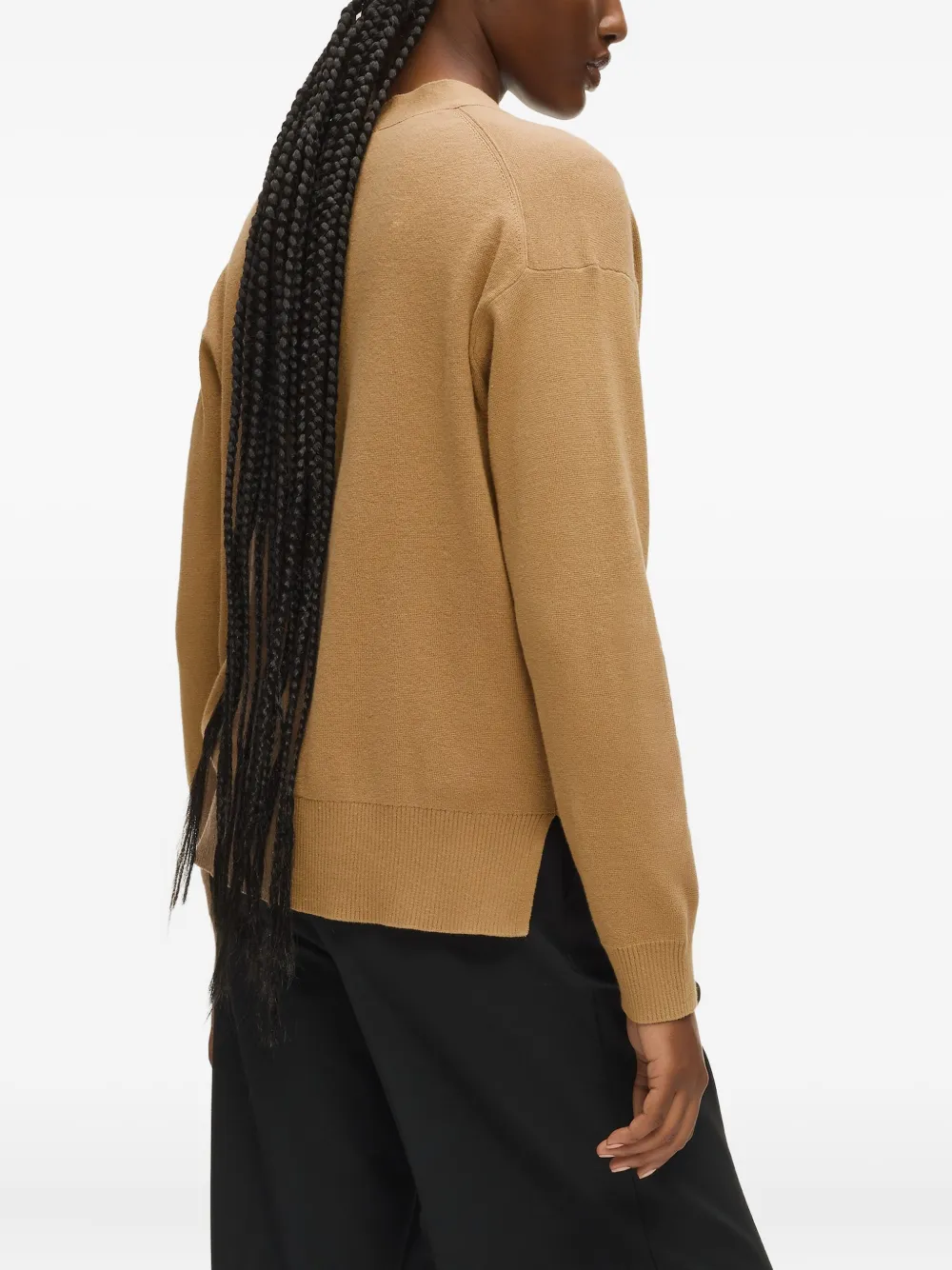 Karl Lagerfeld Vest met V-hals Beige