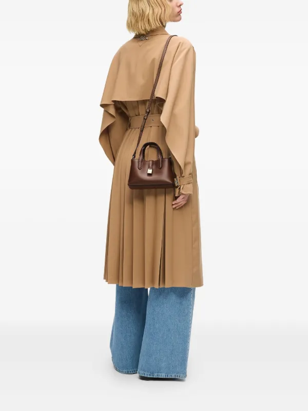 Karl Lagerfeld K/Autograph Padlock Mini Bag | Brown | FARFETCH UZ
