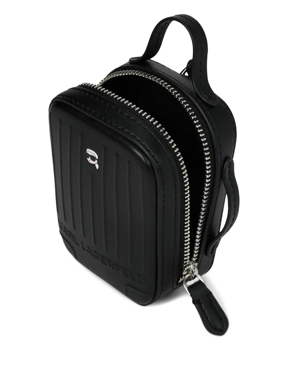 Karl Lagerfeld Ikon koffer bedel Zwart