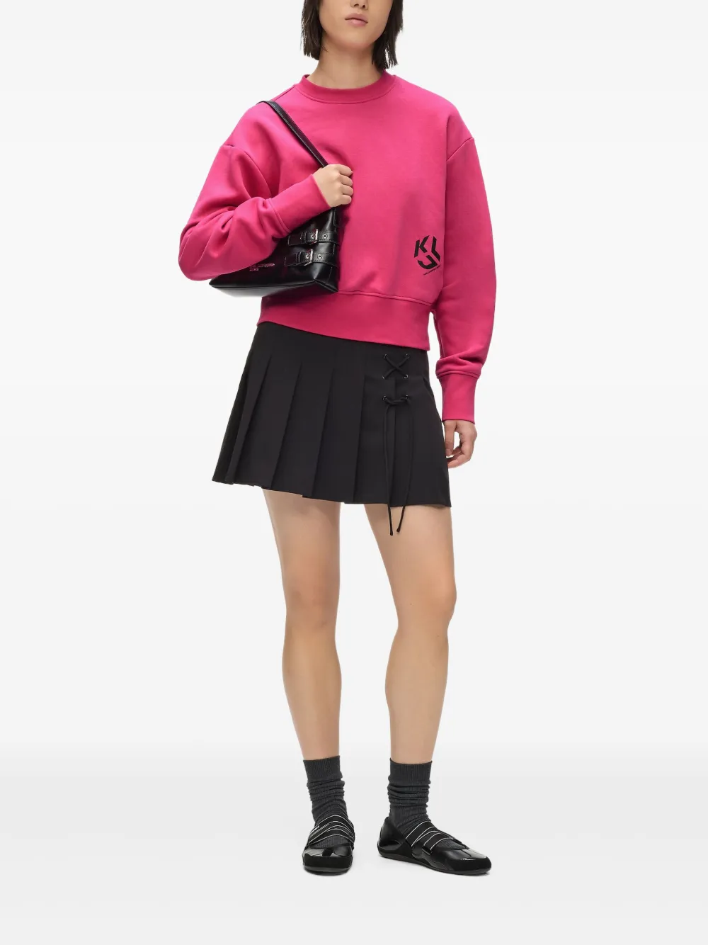 Karl Lagerfeld Jeans sweat monogrammé à col rond | Sweats | Image 2