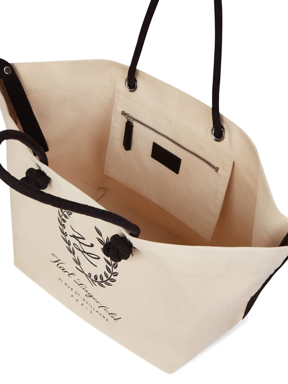 Karl Lagerfeld Hotel Karl shopper Beige