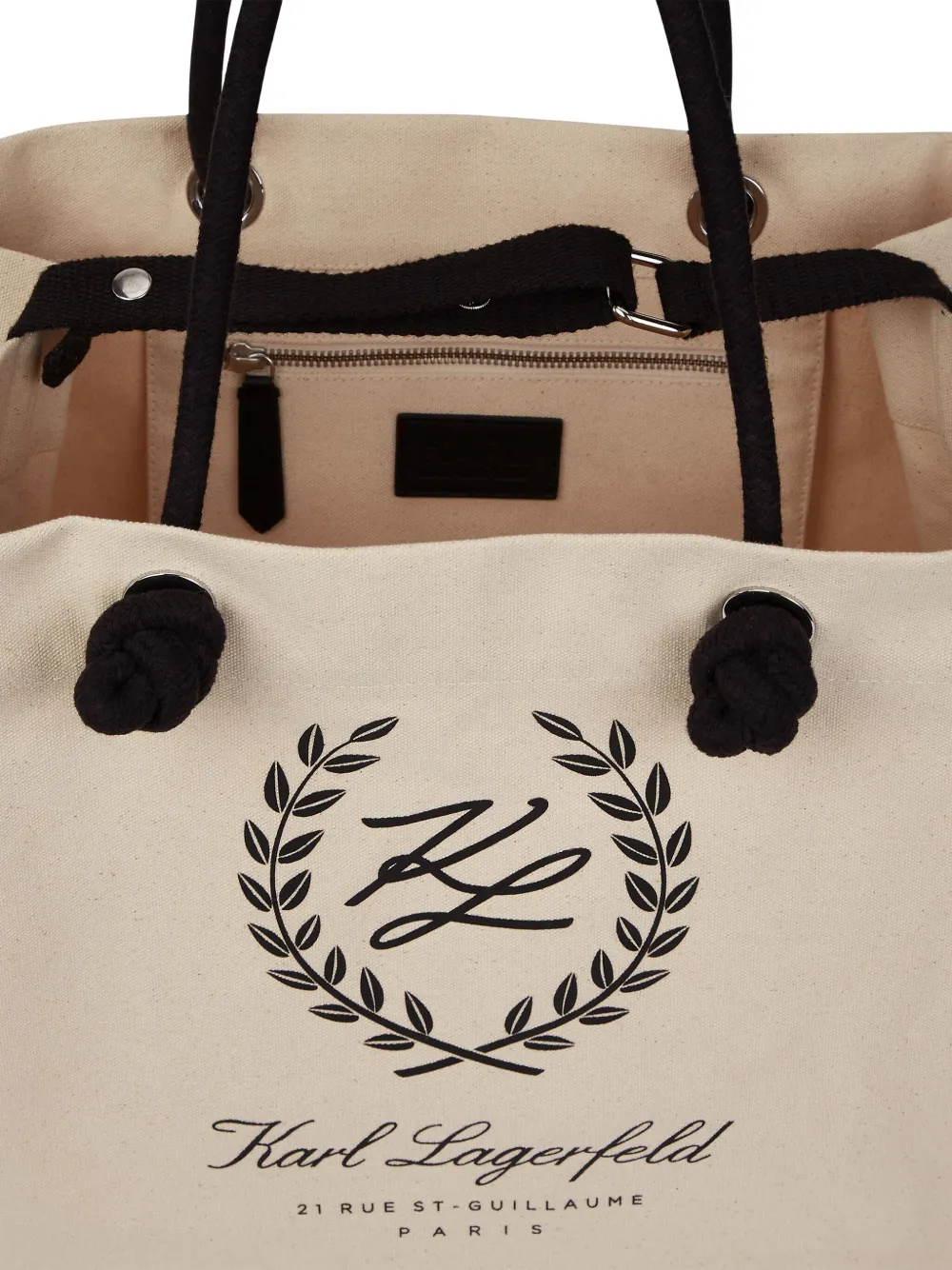 Karl Lagerfeld Hotel Karl shopper Beige
