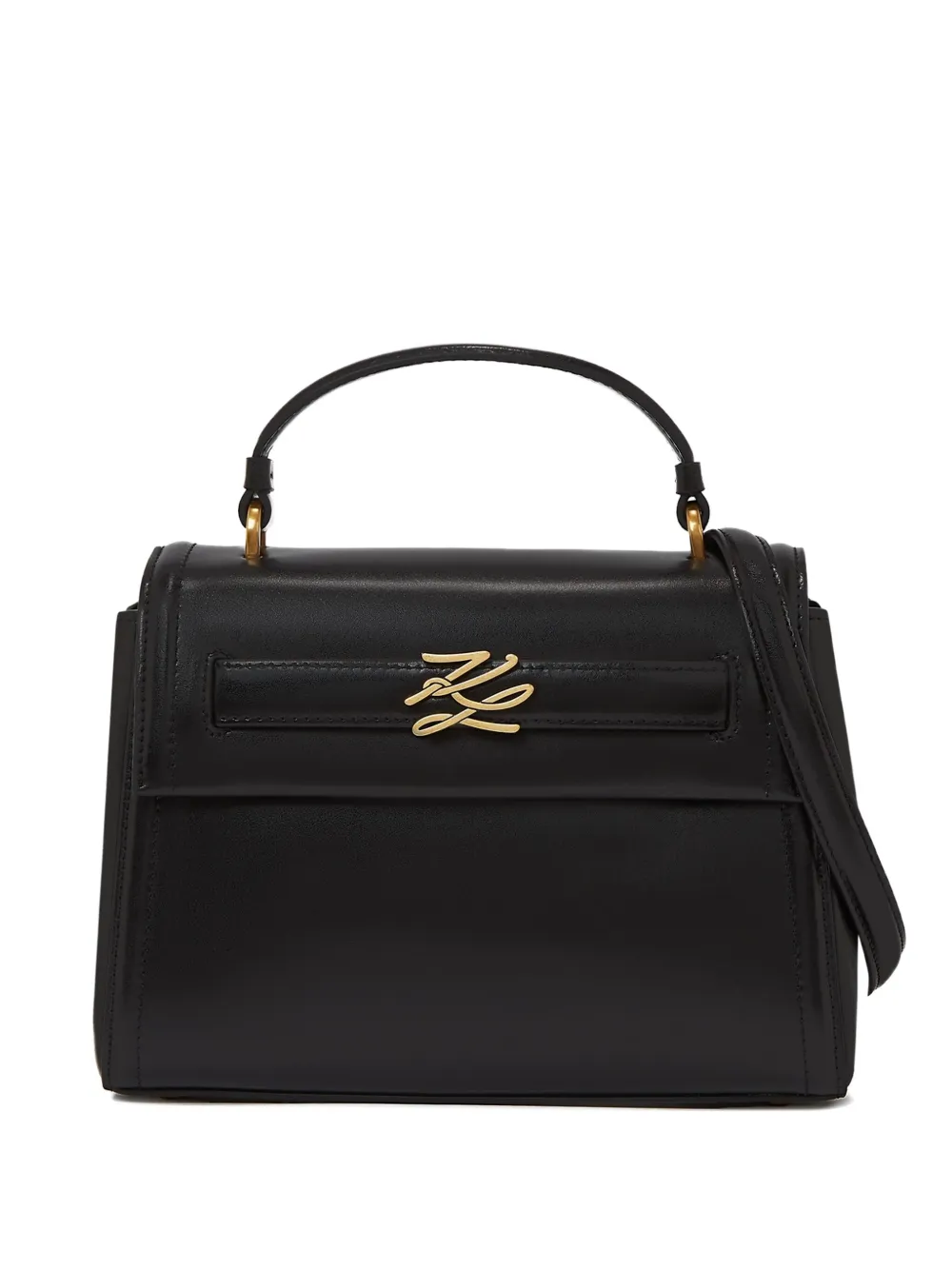 Karl Lagerfeld small K/Autograph satchel bag - Nero