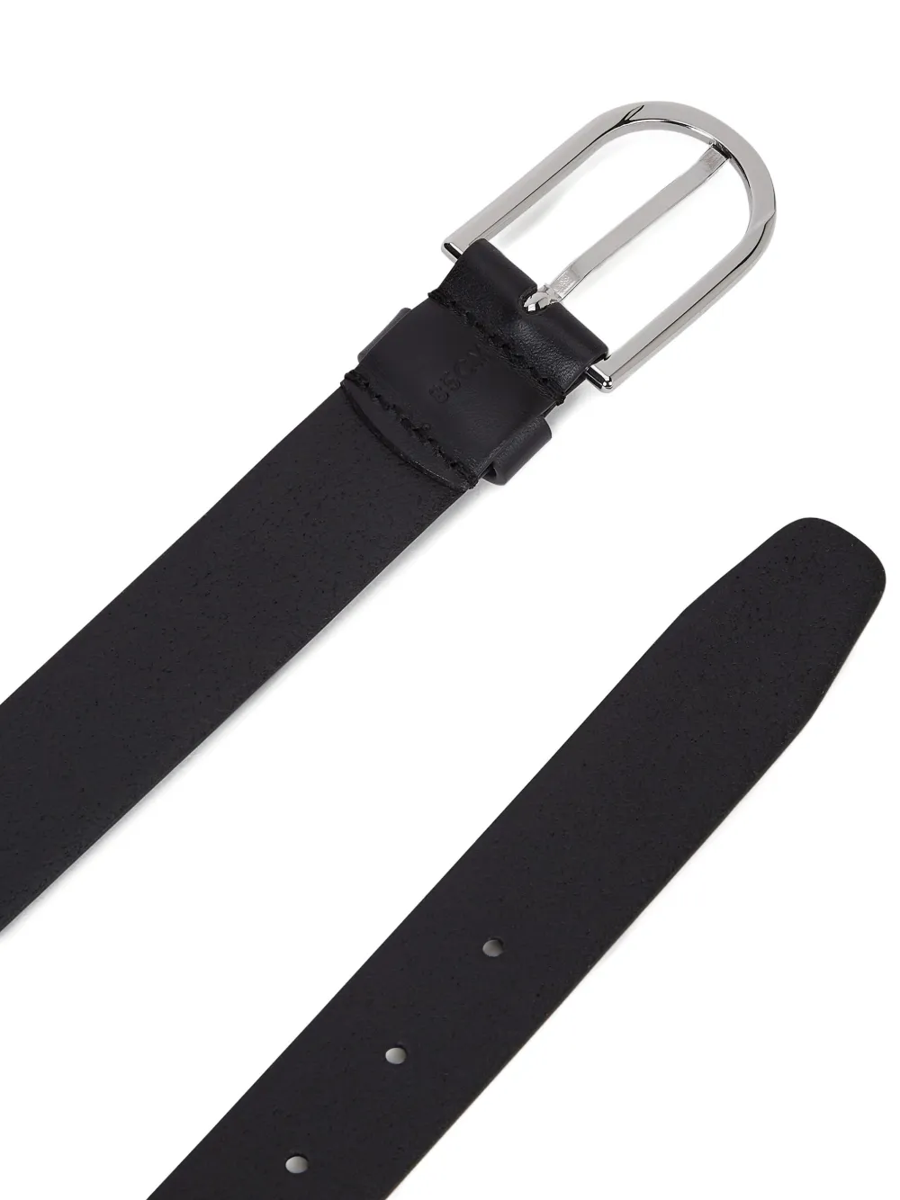Karl Lagerfeld Leather Belt In Black