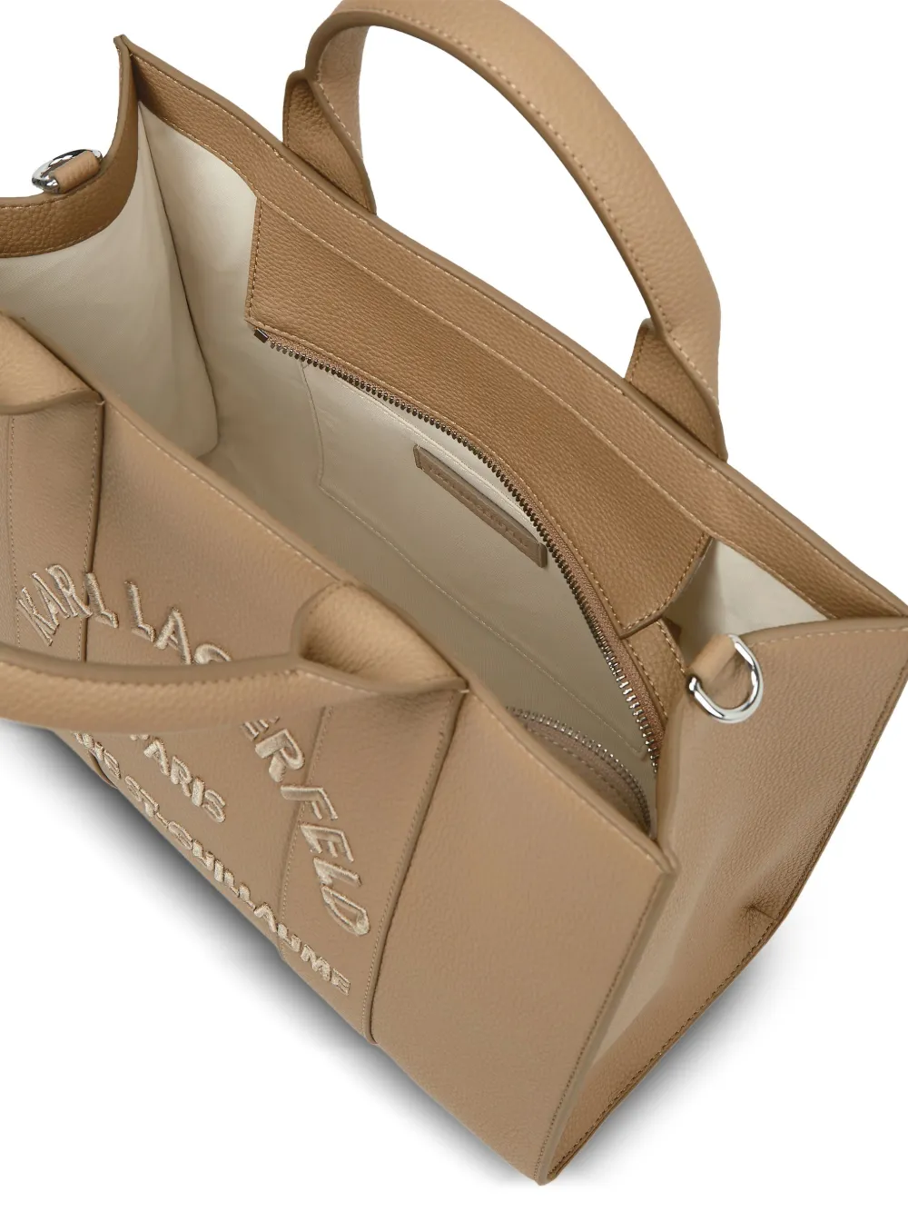 Karl Lagerfeld Medium Rue St-Guillaume shopper Bruin