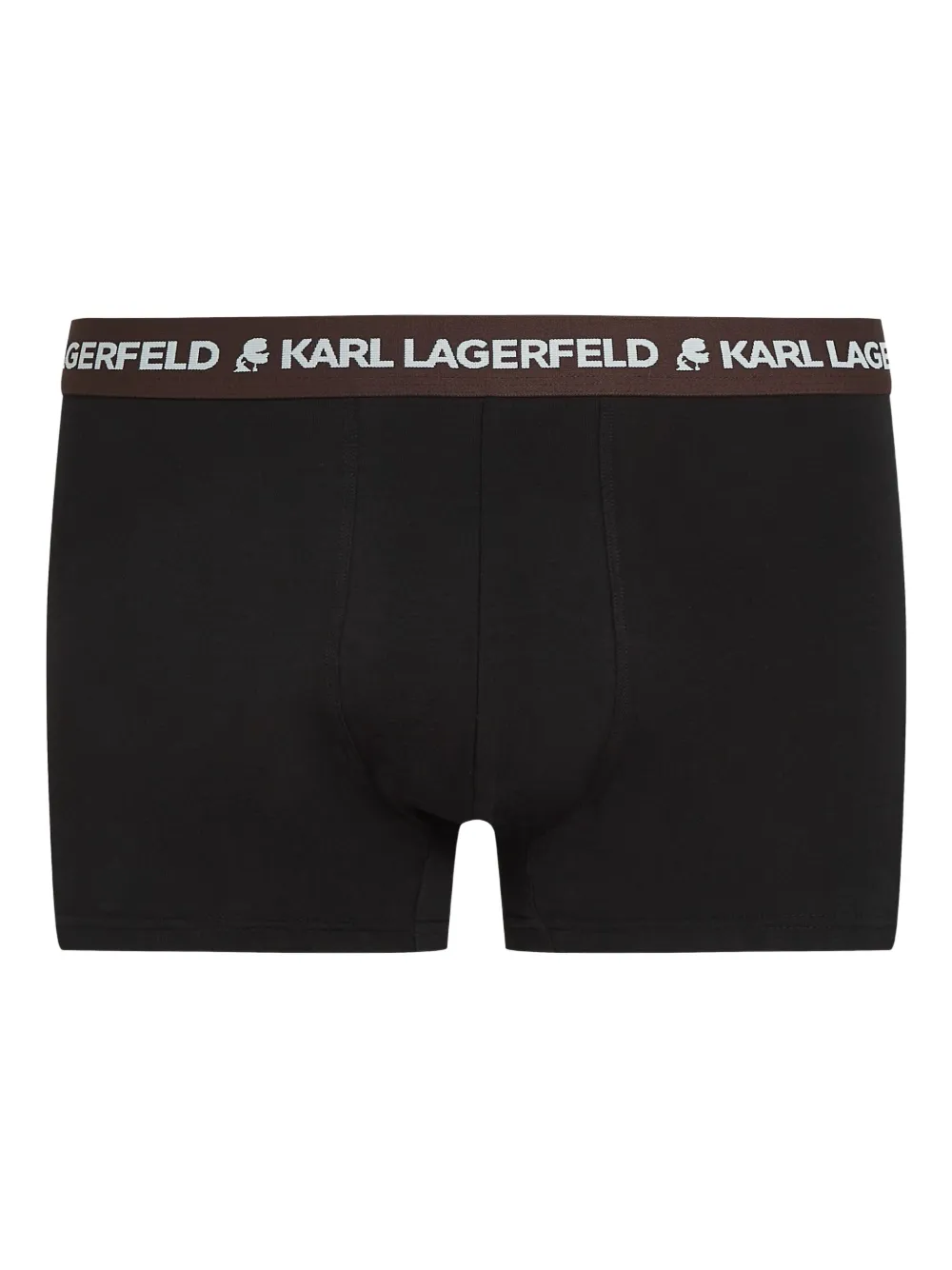 Karl Lagerfeld Vijf boxershorts met logo Zwart