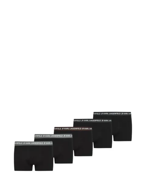 Karl Lagerfeld logo boxers (set of five)