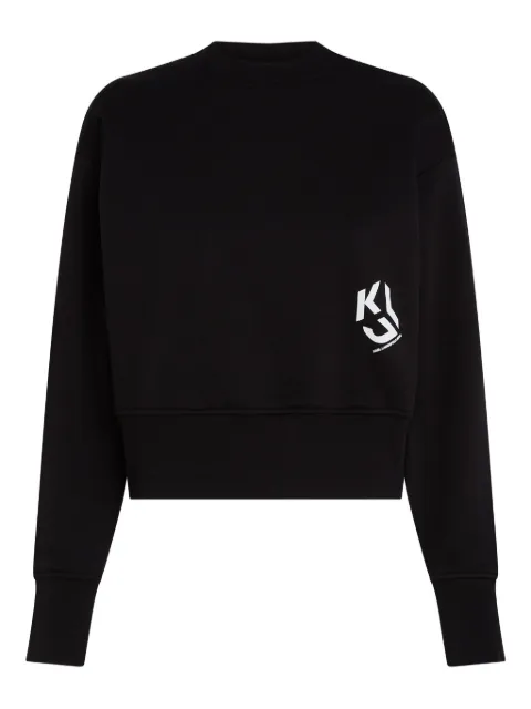 Karl Lagerfeld Jeans monogram-logo sweatshirt