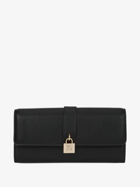 Karl Lagerfeld K/Autograph padlock leather wallet