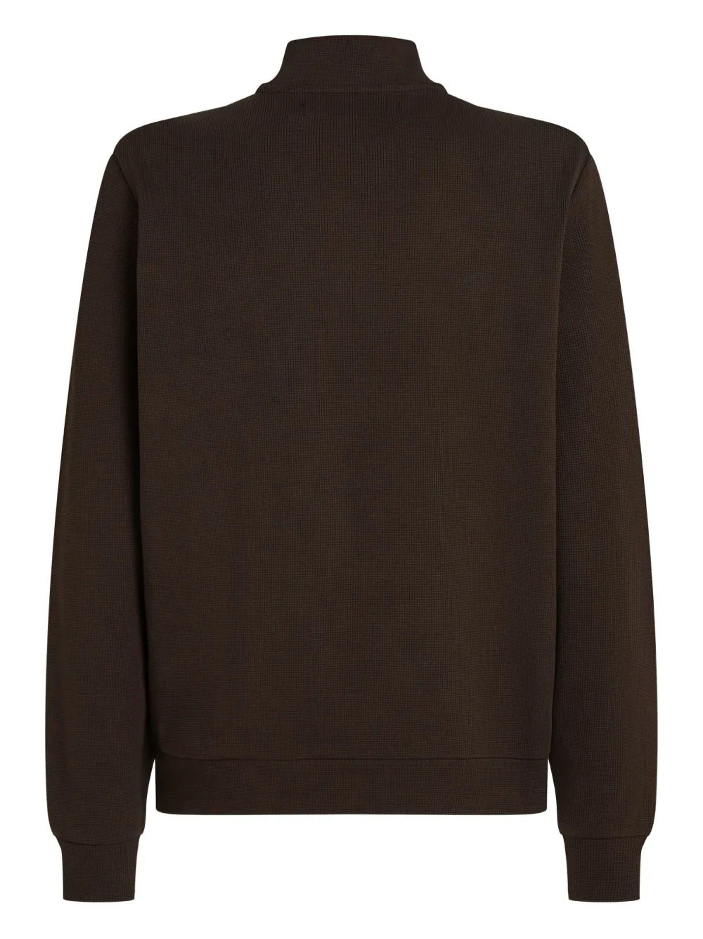 Karl Lagerfeld Sweater met geborduurd logo Bruin
